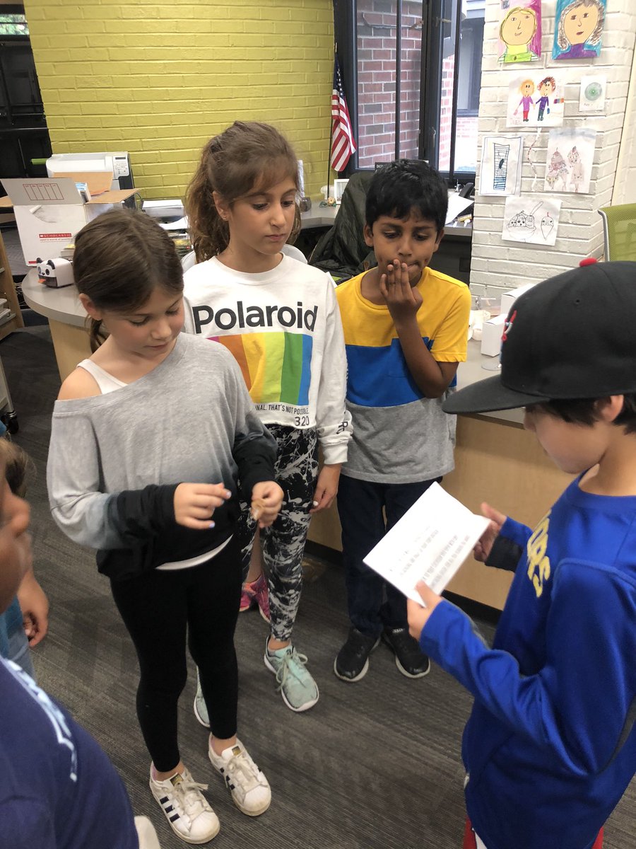 MBPrimack's tweet photo. 3rd graders celebrated “Reading Books Like Gold by going on a scavenger hunt to find a gold wrapper box filled with readers notebooks to decorate!! “Best day ever!! @CBinderMarkey @larissathurman @laurakoterbski @mrsmalek109 #engage109 #kip109 #tcrwp https://t.co/3jARpRNRav