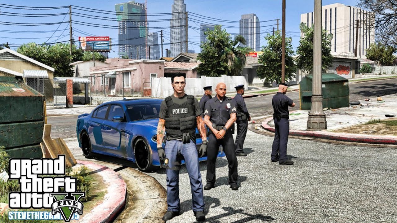 GTA 5 Mods: Police Mods for Grand Theft Auto V by LSPDFR