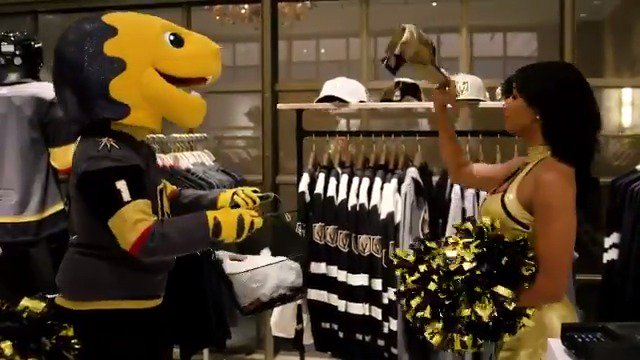 New pop-up store for Vegas Golden Knights at Park MGM