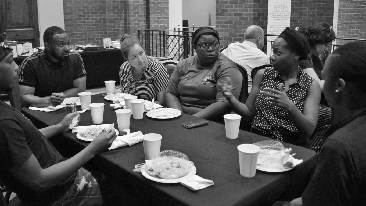 AlabamaShakes's tweet photo. Earlier this week, we hosted a "sneak peek" of #PipelineASF. This behind-the-scenes event gave our creative team the chance to perform for and get feedback from community educators, leaders, and influencers. https://t.co/hfhneGh9FT #EmbracingCommunity #StoriesMatter https://t.co/4VCIDzYJQf