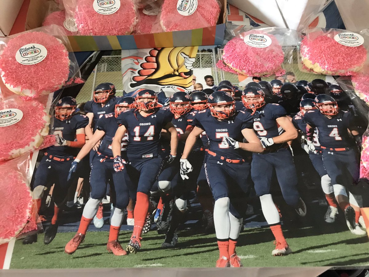 maria_ruhland's tweet photo. Orono’s 🏈Tackle Cancer Night! Come and support Randy Shaver’s Cancer Research Fund!! #WeAreCommunityStrong #RandyShaver’sTackleCancer https://t.co/jjyuTE2C54