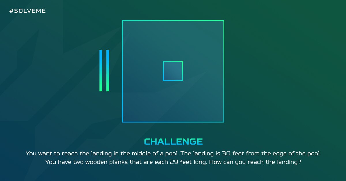 Predator_USA's tweet image. At least it’s a pool, not lava 🌋

#SolveMe