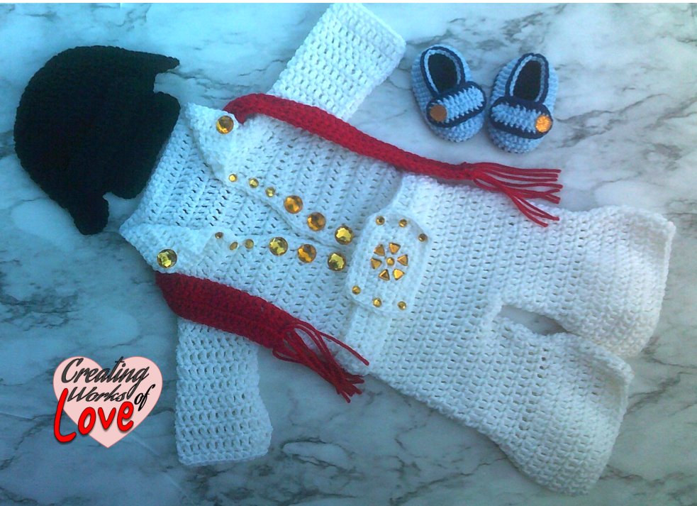 crochet elvis outfit