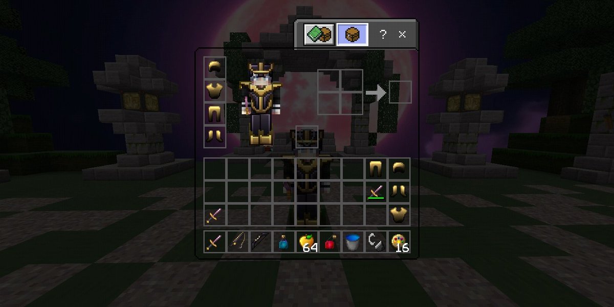 ErickoGamerYT's tweet image. ϟ Thanos [32x] 

▪️Version: 1.2 / 1.4 / 1.7 / 1.8/ 1.9 / 1.10 / 1.11 / 1.12 / 1.13

◆ Credits: 
▪️ [PC]: @Warriohh x @dqyz_
▪️ [PE]: @Rxborn_Mx x @_Kyable_

◆ Resolution:
▪️ Items: [32x]
▪️ Blocks: [32x]

Like ❤️, RT 🔄 And Follow?

DL: youtu.be/6gCdNcdLAj0