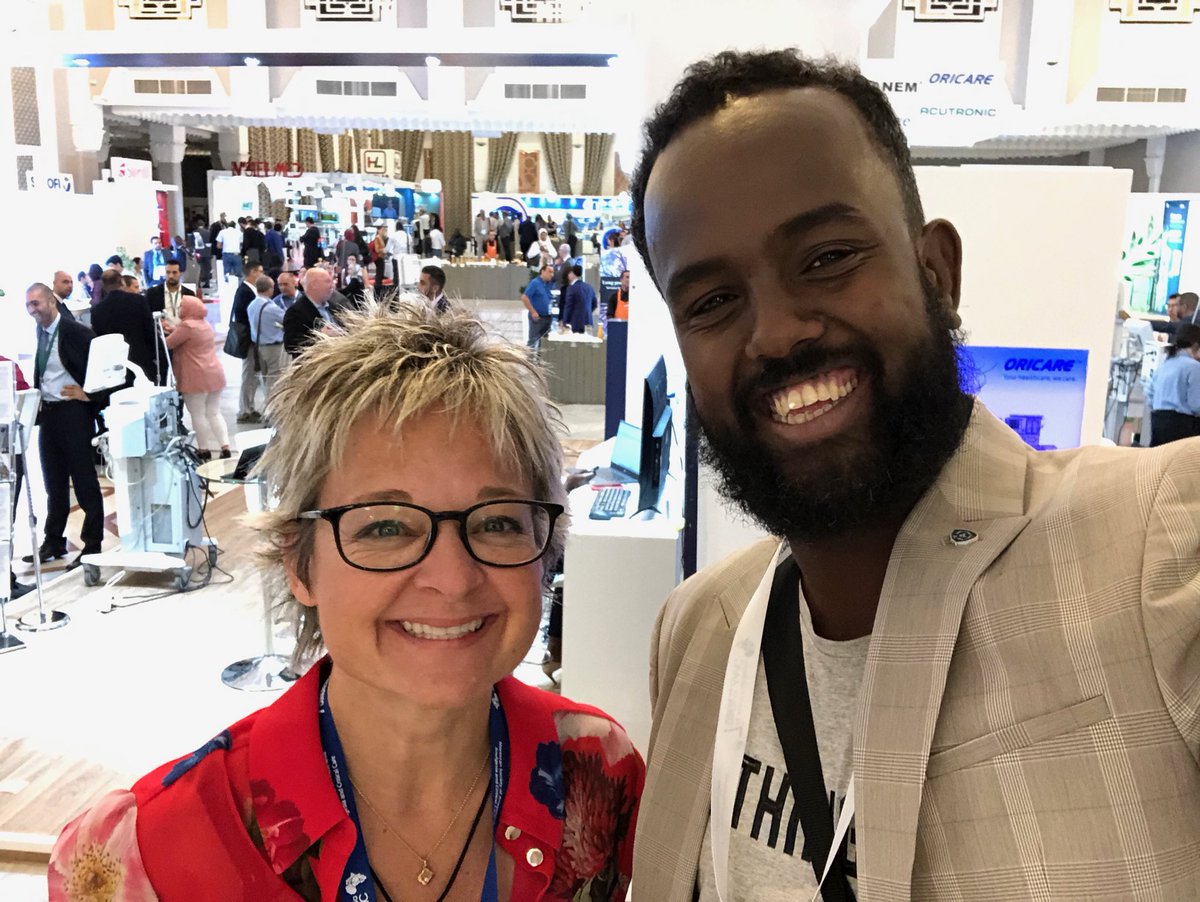 janetmartinwho's tweet photo. Finally, I got to meet the legendary @adam1mubarak in person. Mubarak is an anaesthesia provider for Pediatric surgery in Somaliland. He is living proof of the training and education legacy of @EdnaAdan. Lots of incredible progress, and more to come. #AAAC2019. https://t.co/mVQj2VjjWy