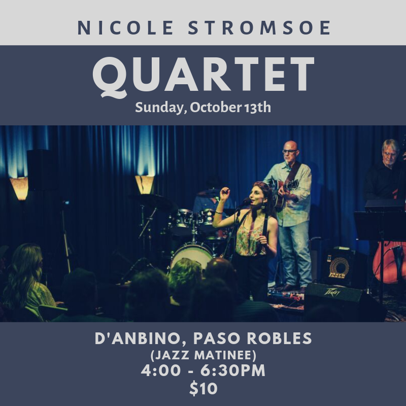 NicoleStromsoe's tweet photo. This Sunday - Special Jazz Matinee - https://t.co/qwEsV8FtfF https://t.co/ARaWrpXNTl