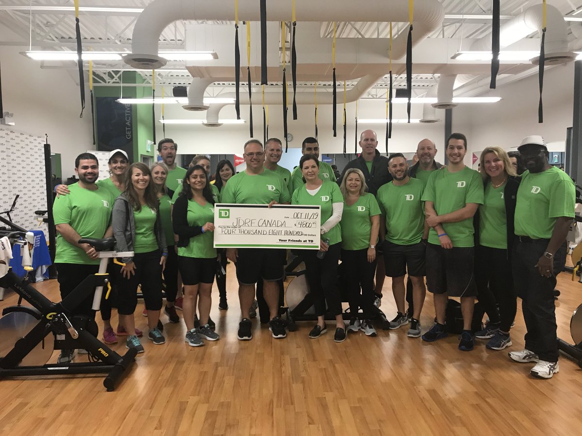 TD bank support JDRF Ride in Windsor❤️!!@tracy13moore @ ericgriggs_td