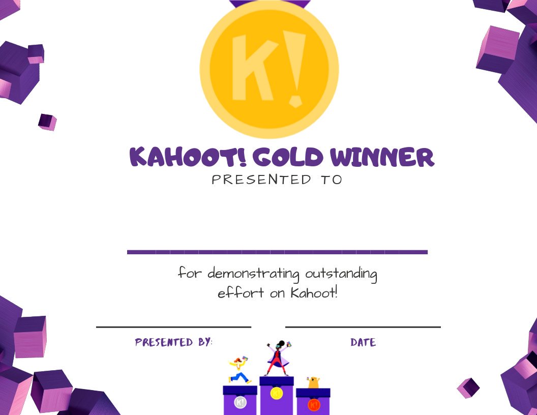 Kahoot On Twitter You Can Use These Awesome Templates That Ocelotscode Created To Recognize The Winners Of Kahoots Thanks For Sharing With Us Https T Co Mbfzhehtsn