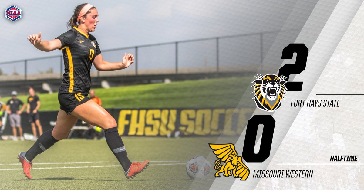 Goals by Prince and Hirsch and the Tigers hold a 2-0 lead entering halftime! #DefendTheFort