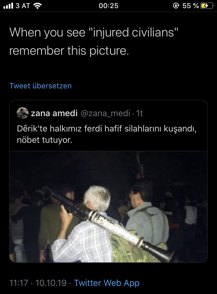 7. A PKK STRATEGYDo you see this civilian ? Well he is not a civilian he is a member of the terror organisation. They literally announced that they’ll wear civilian clothes to make it look like Turkey kills civilians.