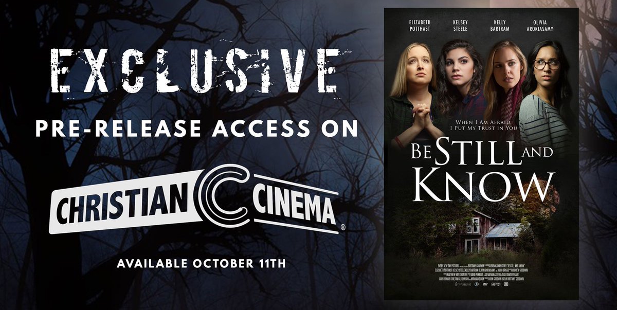 ENDPictures's tweet photo. Want to check out #BeStillAndKnowMovie before the release on Monday?! It's NOW AVAILABLE for pre-release streaming on @ChristianCinema! https://t.co/1nfAIwYCnU https://t.co/7R1HGw1EMa
