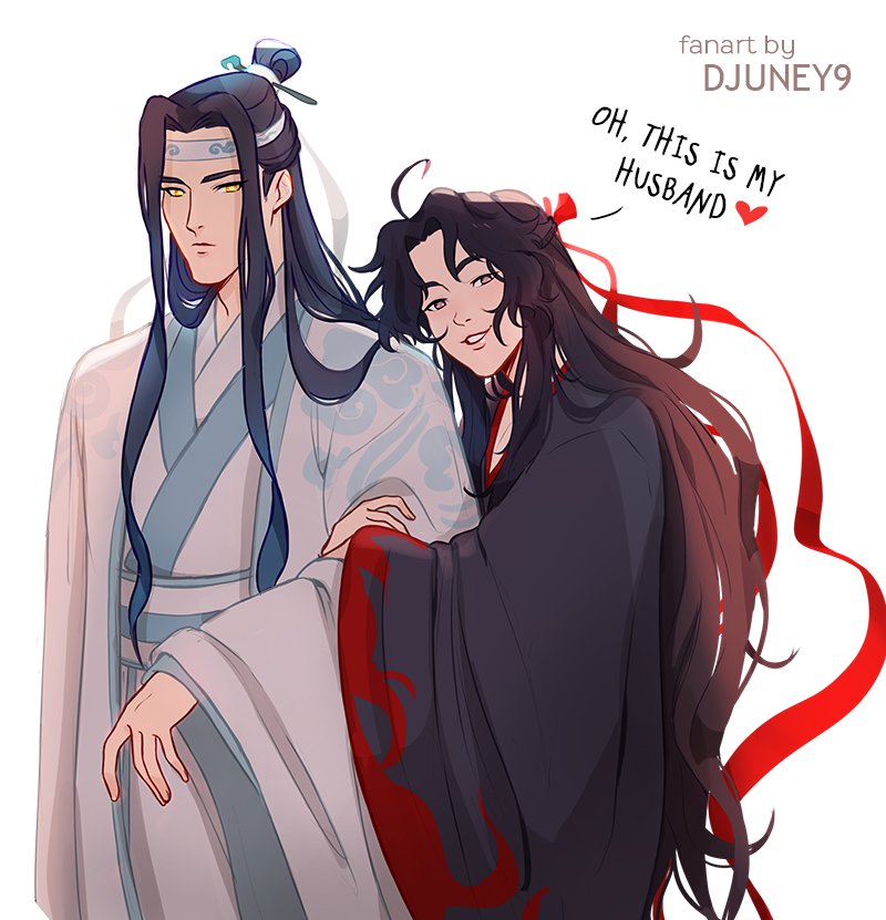 Djuney9's tweet photo. Some wangxian that I drew for sticker pack
#MoDaoZuShi #魔道祖师 #wangxian https://t.co/mMWVAtAafr