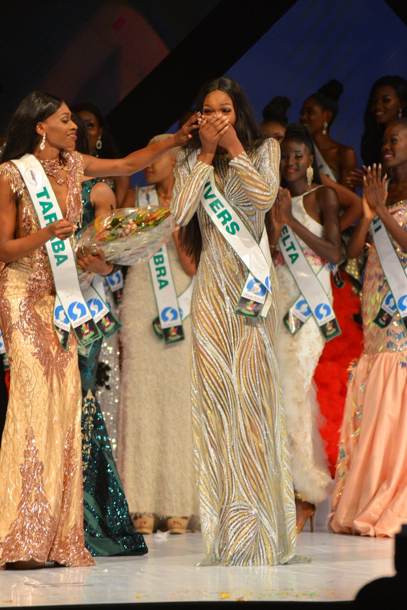 Fotorolla's tweet photo. #Mbgn2019 Miss Rivers. Truly deserved https://t.co/39WBPn1Vrc