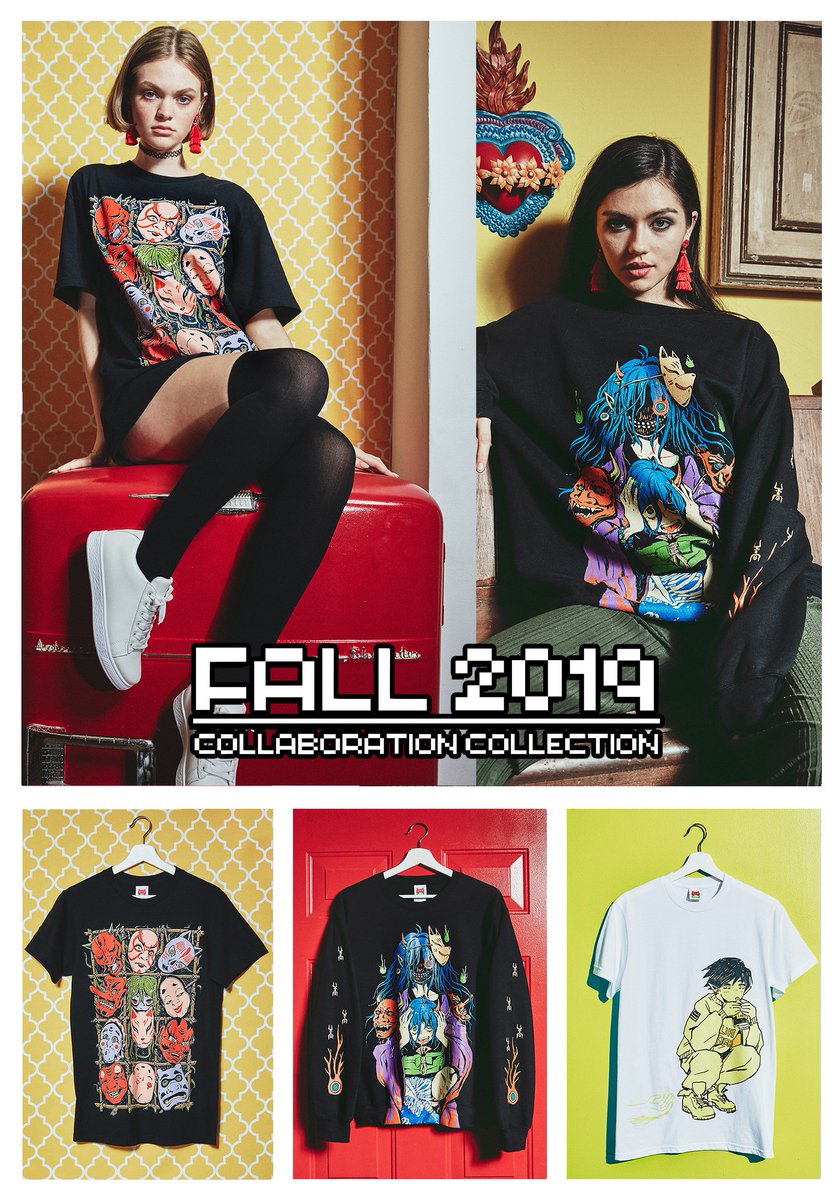 OMOCAT FALL 2019 COLLABORATION COLLECTION is now available in OMOCAT SHOP! (https://t.co/PsByssS5l5)

thank you to all participating artists, photographers, models, and staff for helping put this collection together and as always, thank you for your support.

stay tuned! 