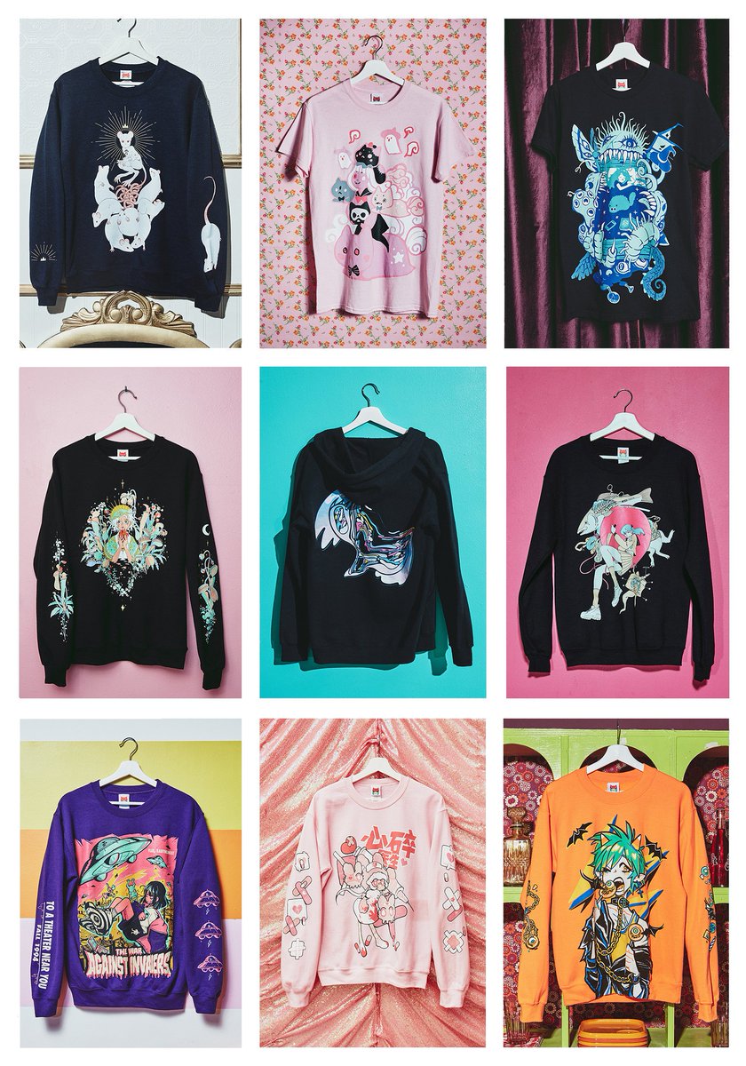 OMOCAT FALL 2019 COLLABORATION COLLECTION is now available in OMOCAT SHOP! (https://t.co/PsByssS5l5)

thank you to all participating artists, photographers, models, and staff for helping put this collection together and as always, thank you for your support.

stay tuned! 