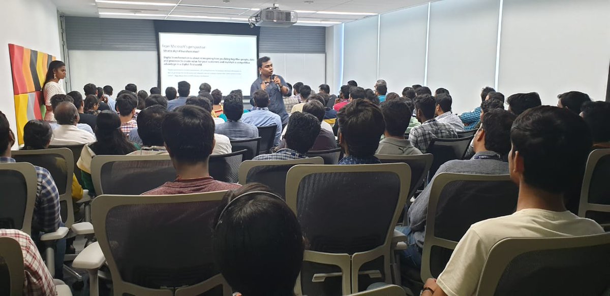 XMonkeys360's tweet image. Followed by keynote...&quot;Digital Transformation using Microsoft 365&quot; by @sharepointnerd  @M365Bootcamp 
#MS365DevBootcamp #IndiaMVP #mvpbuzz #MS365DevBootcampChennai #officer365 #O365Bootcamp @Office365 @Office @OfficeDev @IndiaMVP