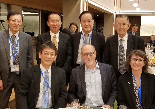 Such a privilege last night to be hanging out with @KenSaag and the masters of bone biology in Japan! #JSBMR2019 #YesThatsDrSudaBehindMe