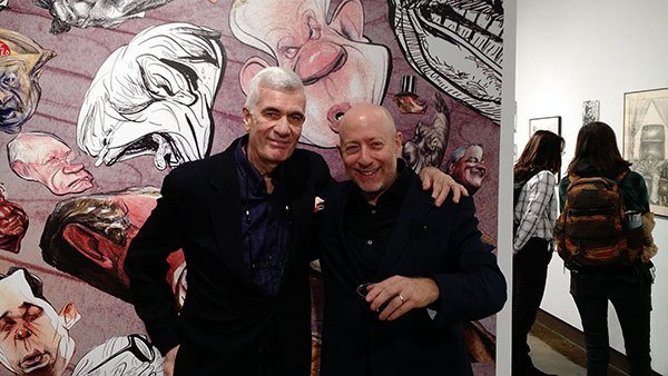 JohnCanemaker's tweet photo. Steve Brodner – A Must-See Exhibition at SVA Chelsea Gallery https://t.co/HgWlBdtrDB https://t.co/mmt1PKfb8a