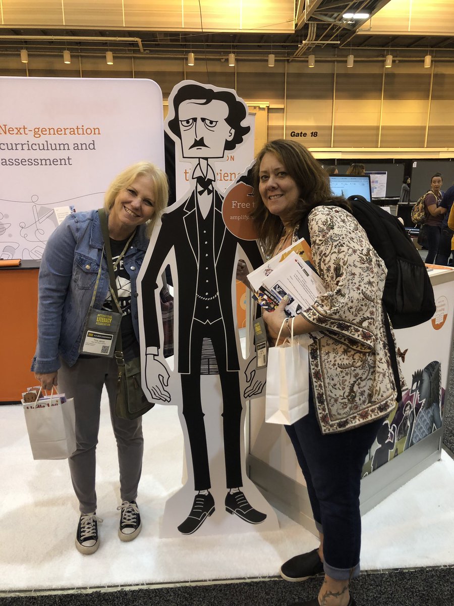 WitchesLit's tweet photo. Loving and learning @ILA2019 https://t.co/Pt8WRNco5o