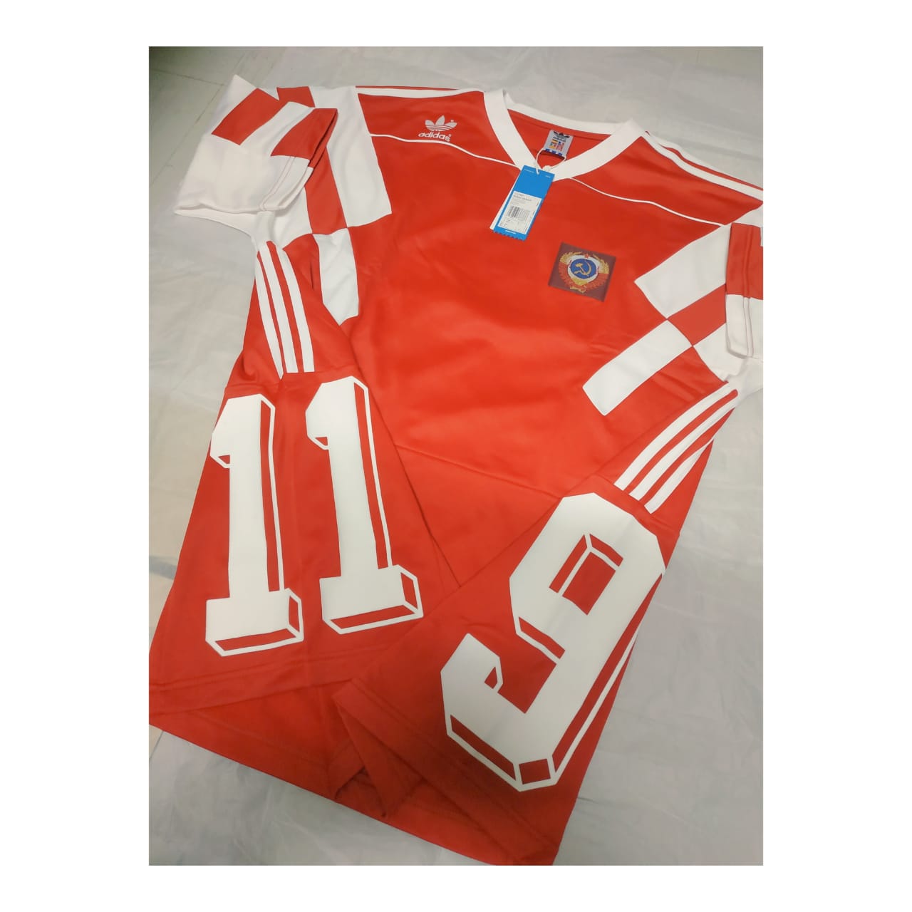 Tribun Kultur FC on X Bismillah Jersey4Sale 1. 2018 19 SOVIET UNION RUSSIA ADIDAS ORIGINALS MASH UP SHIRT BNIB size L IDR 650K 2. 2018 19 SOVIET UNION ADIDAS ORIGINALS RETRO 1991 HOME SHIRT 9 BNIB