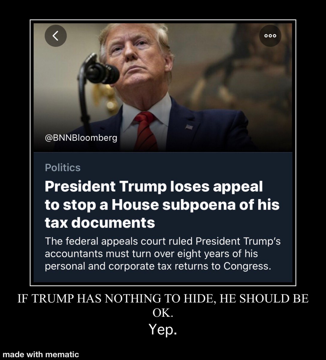 congosdad's tweet photo. @MomWhoCares4 @trish_regan The law is being enforced now—in spite of an #unlawfulPresident, cabinet &amp; amoral media outlet like the #FOXpropagandamachine. Missing #ShepSmith &amp; his integrity.
@Need2Impeach ASAP. @mmfa @SenateDems @HouseIntel @ForTheRuleOfLaw @DefendDemocracy @TheDemCoalition https://t.co/EEm1pjqMvH