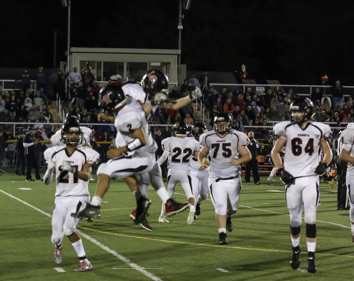 LeRoy_CSD's tweet photo. Varsity Football went on the road &amp; defeated previously unbeaten LetSaw 7-6 tonight!

🏈 Kyler LaCarte 9 yard TD pass to Cody Lytle
🏈Alex Panepento 9 tackles 
🏈Andrew Englerth 8 tackles 

Knights go to 6-0 &amp; host Way-Co in the final regular season game Fri!

#WayToGoKnights💪🔥 https://t.co/nL914EdgZy