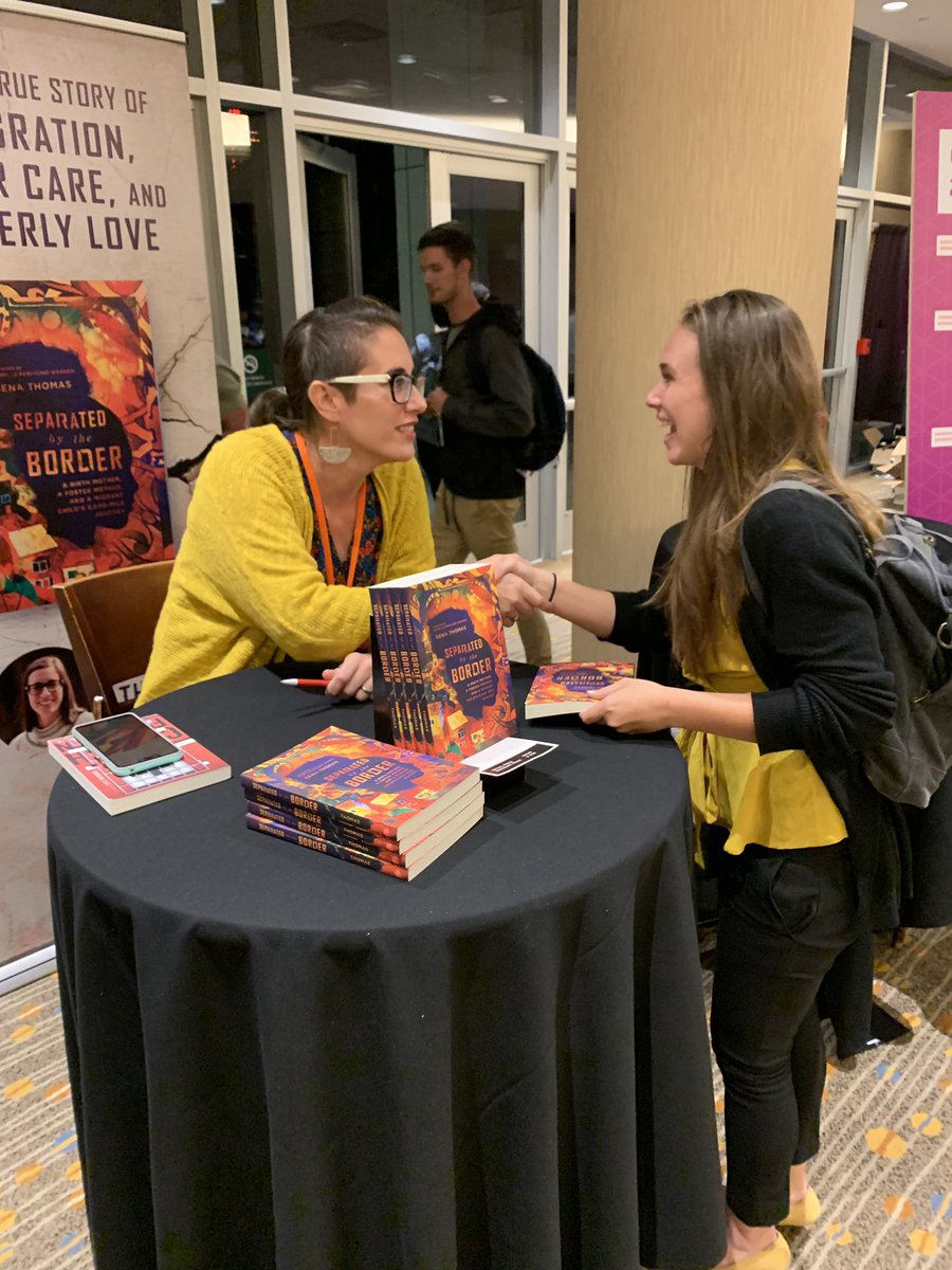 ivpress's tweet photo. Book signings at #CCDAdallas with @PastahJ (author of ‘Church Forsaken’) and @genaLthomas (author of ‘Separated by the Border’). 

#FWDccda @iamccda https://t.co/W071Mh740F