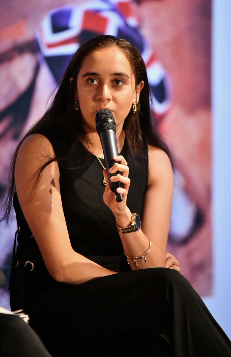 SequencerTour's tweet image. "With the title 'From screen to street', I resonate with screen because @ThisIsZeroHour we communicate with all our activists around the world online." – #rpPortland speaker Sohayla Eldeeb on "Activism in the smartphone era" 📲 @wunderbar2gethr #WunderbarTogether