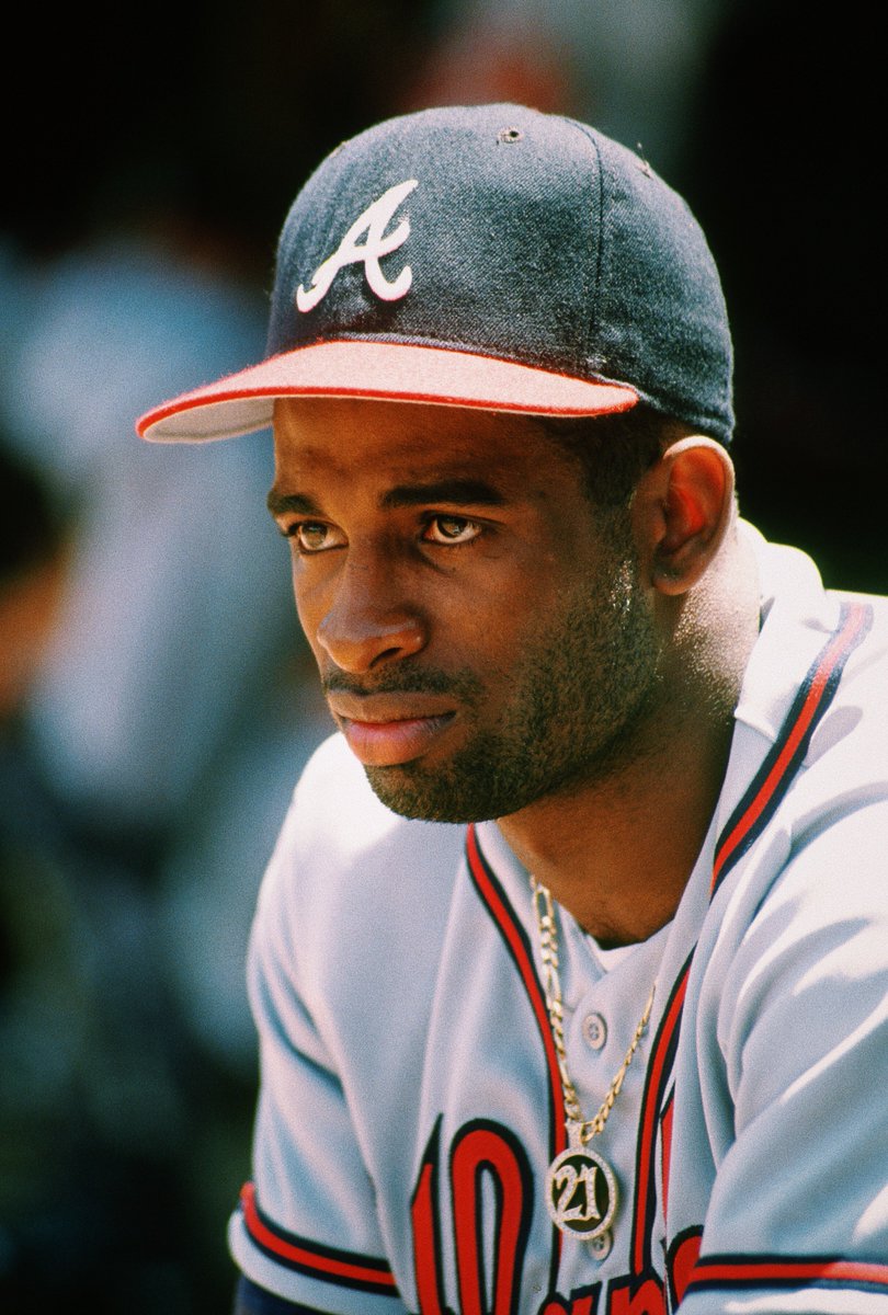 brgridiron's tweet photo. 27 years ago today, @DeionSanders suited up for two pro teams.

▫️ Flew into Florida at 4 a.m. from Braves game

▫️ Only missed one snap vs. Dolphins

▫️ Got an IV and flew to Pittsburgh vs. Pirates

▫️ Arrived 17 mins before game time

▫️ Bobby Cox wouldn’t play him

Only Prime. https://t.co/aigJ6xCusA