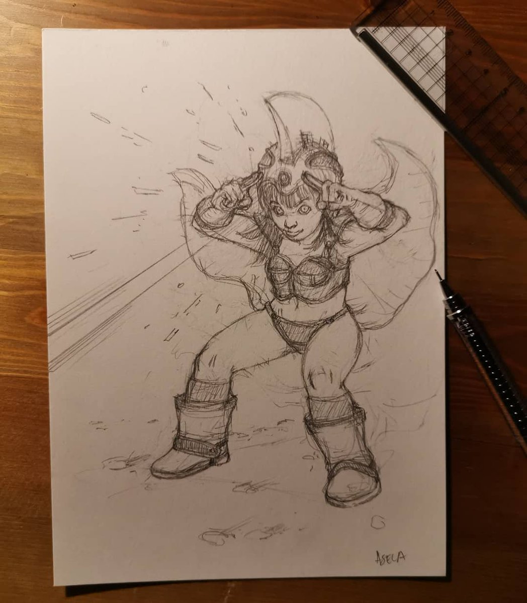 aselafun's tweet photo. #inktober day 9. CHI CHI. #art #dragonball #dbz #dragonballz #chichi #goku #manga #anime #aseladraws #aseladesilva https://t.co/QfLR1b9Qc7
