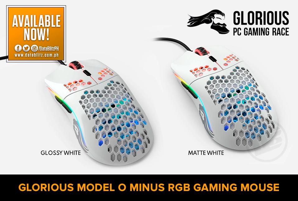belangrijk veiligheid pizza DataBlitz on Twitter: "Glorious Model O Minus RGB Gaming Mouse (Glossy White,  Matte White) will be available today at Datablitz! Price: Glossy White -  P2,995.00 Matte White - P2,995.00 https://t.co/QyTMQ1iy54" / Twitter