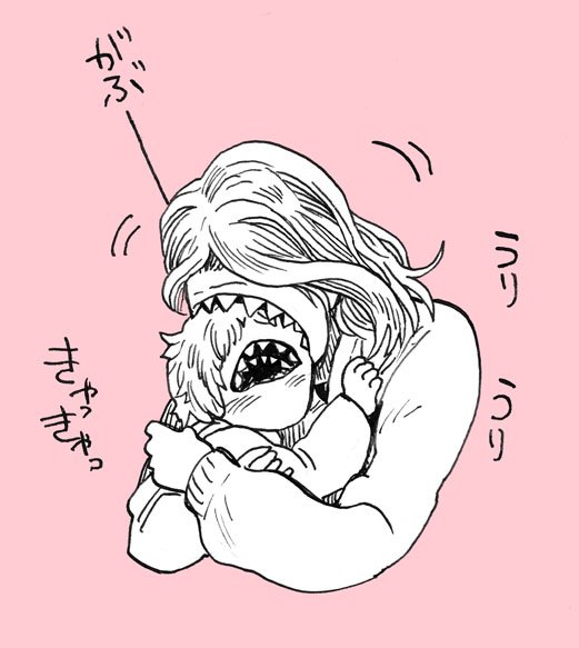 バレリーナモンスターちゃんの子育て 
