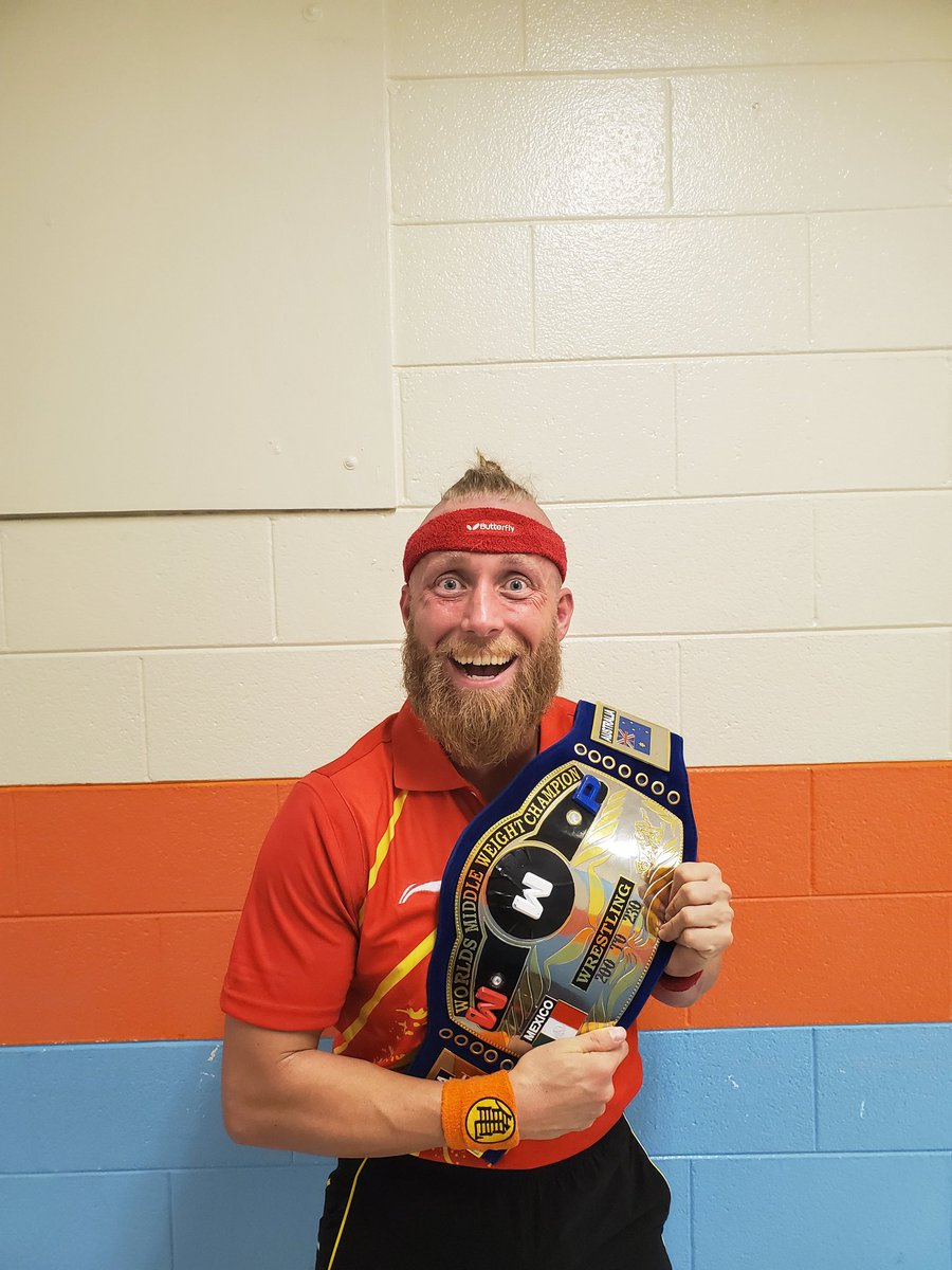 WaylonMaze's tweet photo. And New!!!! Wrestling With Purpose Middleweight Champion!!!!!
#WaylonMAZE #PingPongMaster #PingPong #PingPonglicious #TableTennis #MANstacheMAINevent #LXG #MANstache #MANnyPack #Wrestling #IndyWrestling #WrestlingWithPurpose #WWP #MiddleWeightChampionship #CollarXElbow #AndNew https://t.co/FK86862rA2