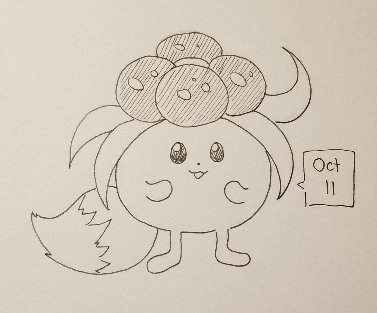 dominekon's tweet photo. Day 11: Eeoom 

Surprisingly fast. I almost forgot to draw today so a simple and round boy https://t.co/C13Q2rCGYO