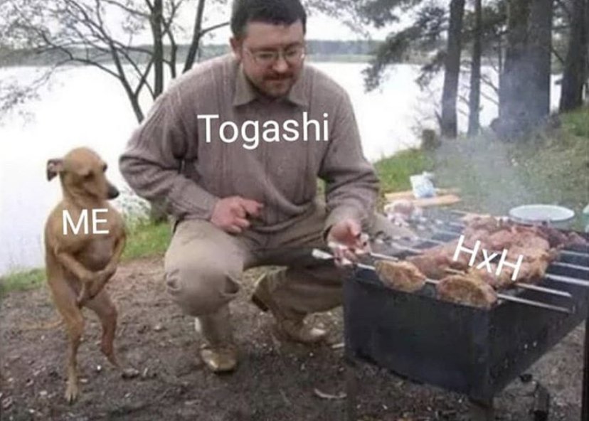 Waiting for new Hunter X Hunter content like...