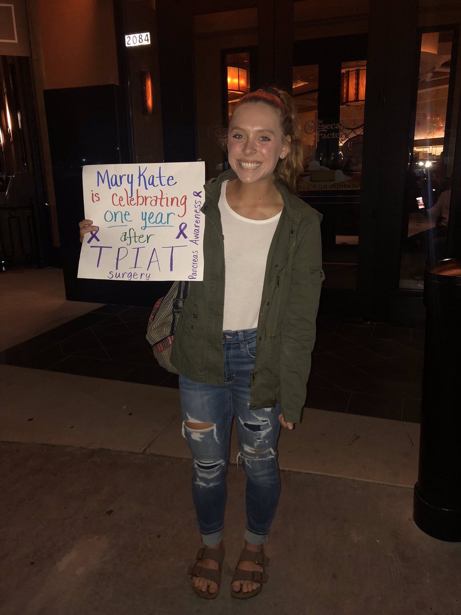 Allie_Pritchett's tweet photo. ONE YEAR AGO: My sister had a 13+ hour surgery to remove 3 1/2 organs, and I’m so thankful that I can say she’s no longer in pain! There are still hard days, but I’m so proud of how much she has overcome. #beatpancreatitis 💜 https://t.co/4yhCYrOSHn