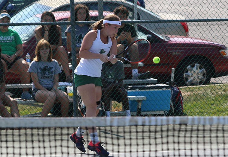YCPathletics's tweet photo. The Spartan women's tennis team notched a 6-3 win over Randolph to open a weekend trip to Virginia. https://t.co/65ghJ6oDEX @yorkcollegepa @YDSports #YCPWTEN https://t.co/M5weTNOqdm