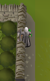 Reichist1001's tweet photo. @JagexAsh should this be possible? i feel like i probably shouldnt be able to walk here, but i guess im not complaining that you can walk here? idk how to feel about this (east wall of the church in Hosidius) https://t.co/TBKQ2BSNrP