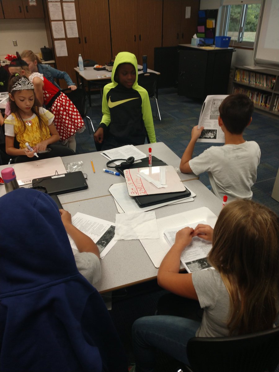 JohnsonnNicole's tweet photo. Digging deeper into our text features with table team discussions! What can you infer using the caption under the photograph...
#telegraphisawesome
#useyourschema https://t.co/OjfFljzSYS