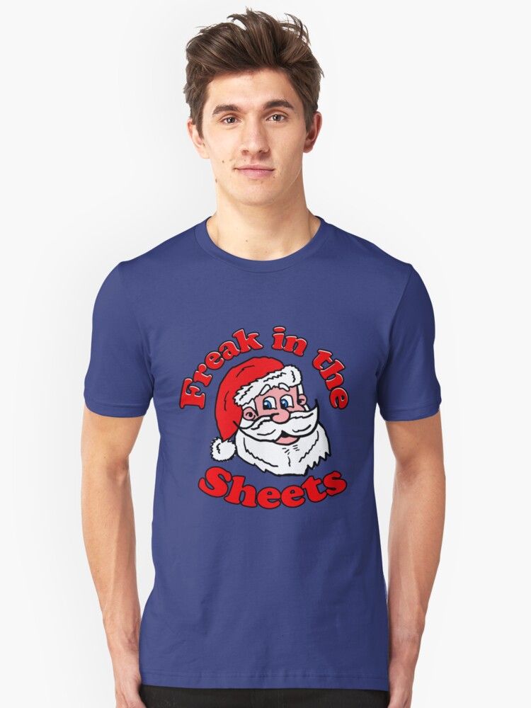 Real_EricAllen's tweet photo. 'Freak in the sheets Santa' T-Shirt by Eric-A-Allen https://t.co/l6gqCluyFf
#redbubble #Christmas #santa #santaclaus #shirts #tshirts #clothes #apparel #holidays #funny #humorous #cartoon #drawing #illustration #santahead #naughty #rude #raunchy #graphic #vector #freakinthesheets https://t.co/X5TFjAylrO