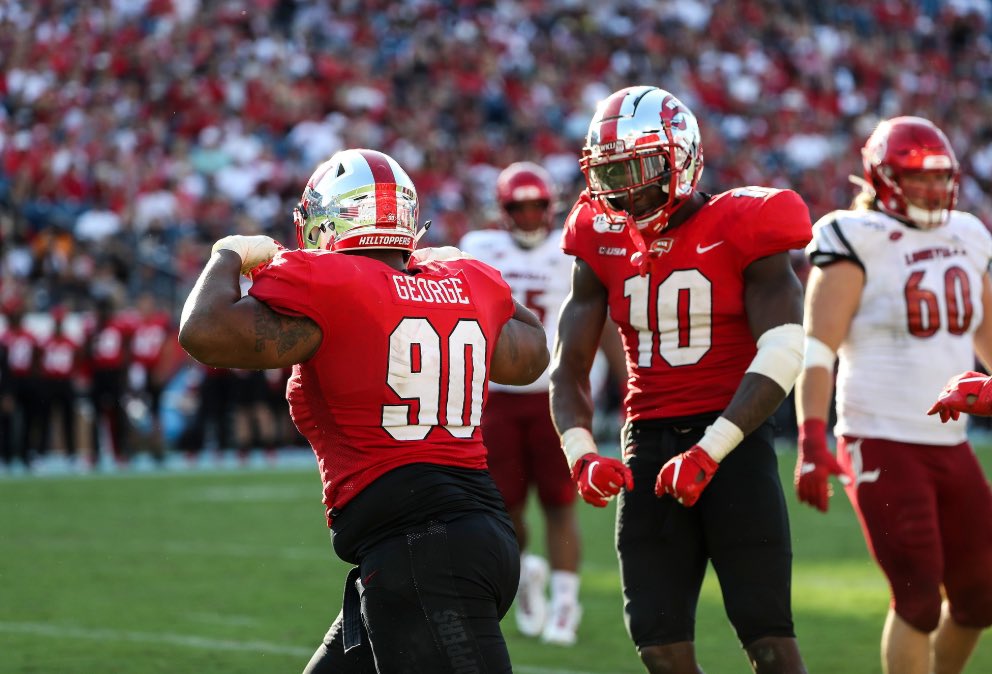 CoachLanePowell's tweet photo. Always enjoy hearing from @Jay60k one of my former players and current Western Kentucky DT. Looking forward to him continuing to grow both on and off the field. Great things coming his way. #chaseurdream #earneverything #jyd https://t.co/kPlYRxtsXy