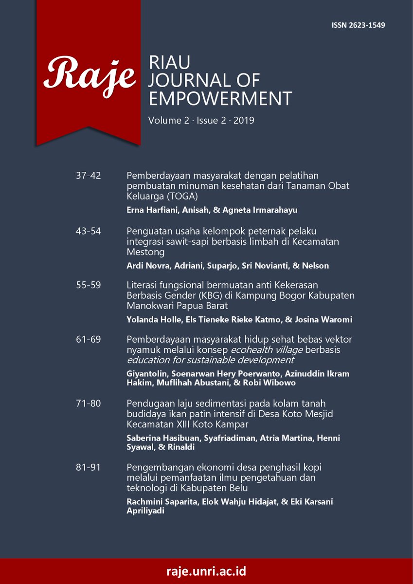 RajeJournal's tweet photo. Check out @RajeJournal latest issue on #Community Empowerment! https://t.co/1MaasdQKHT

Make the real #impact, #empower society! https://t.co/qMTLwfB73s