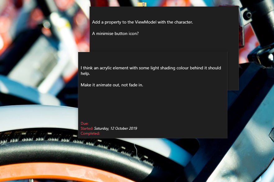 KanbanInk's tweet photo. Being able to pop out cards and keep them on top is super handy.
Give it a try!

#Kanban #UWP #WindowsApp #focus #project https://t.co/5oY6bfO1Cn