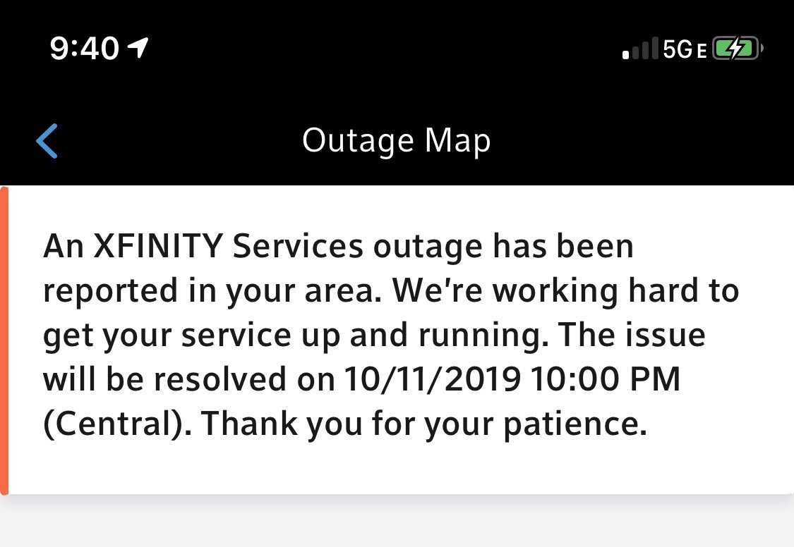 bubbly_gal's tweet image. ...oh yippee (NOT)...@comcast is STILL out...luckily I have @DIRECTV for TV...and #Comcrap wonders why I don’t want to bundle all with them...🙄 
(doubt it’ll be up by 11pm or that they’ll credit for the outage proactively...geez) pushing 16 hours out so far. Pitiful