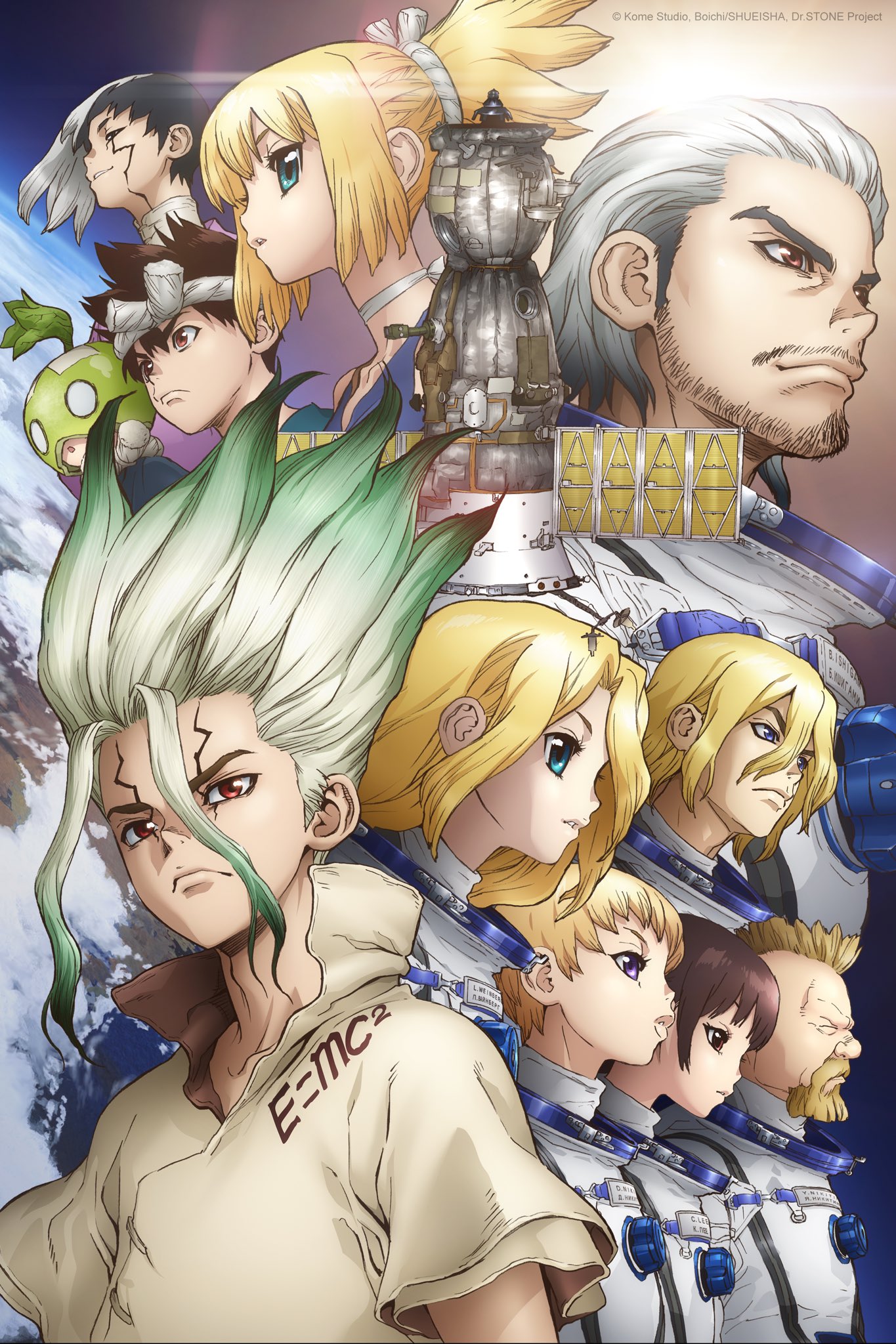 Dr. STONE Season 2 New key visual : r/DrStone