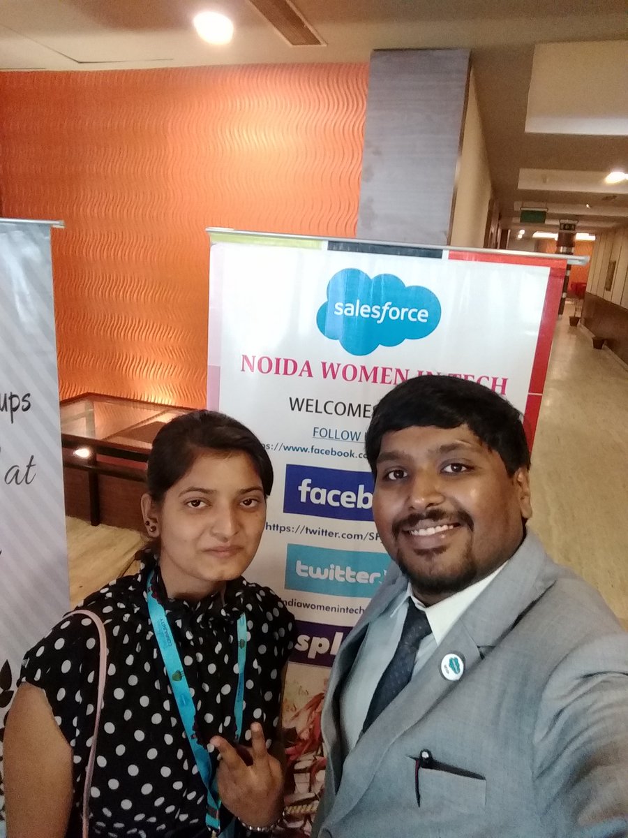 @sfnoidagroups
@sfindnonprofit
@sf_noida_wit
#sfnoidagroups
#npspday
#sfindnonprofit
#noidawit
Another Salesforce MVP <a href="/shivanathd/">Shivanath (he/him)</a> pleasure and blessed to meet you 😊