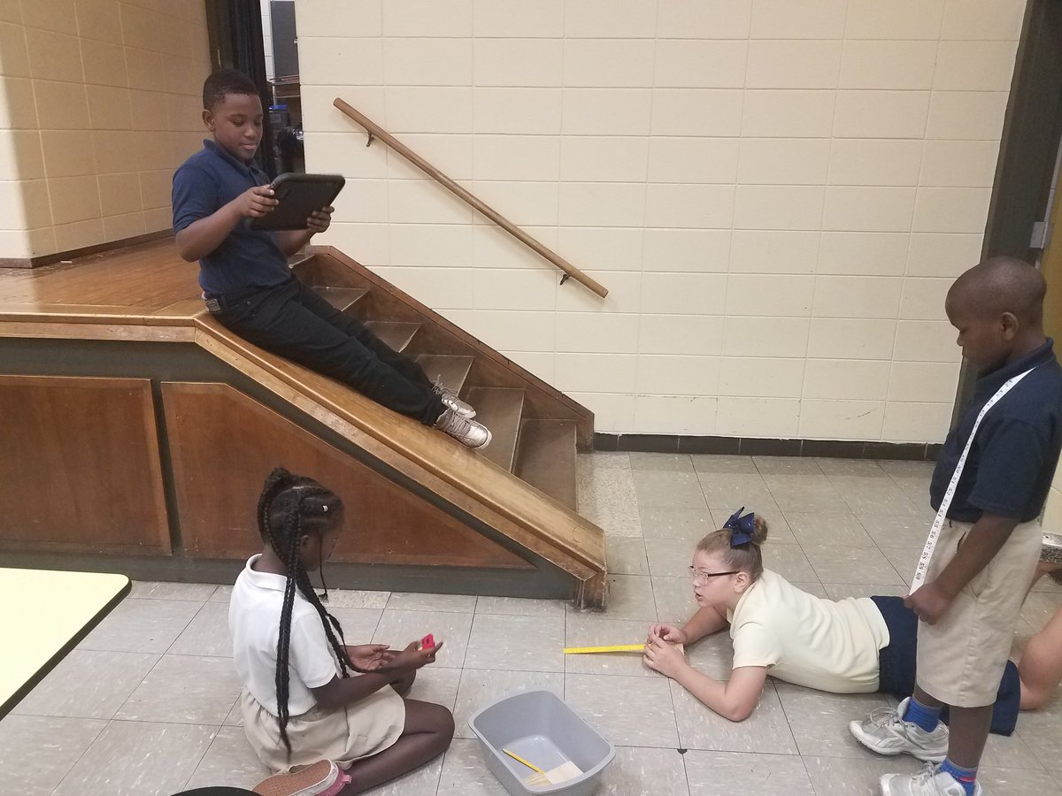 4th grade conducting trials to find the average increase of motion by changing height variable. They concluded that as height increases, the more energy an object has. <a href="/PriceOwls/">Price Elementary</a>