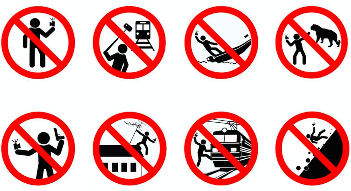SriLankaTweet's tweet photo. Be extra careful before having a Selfie 🤳!
So far about 10 Sri Lankans died due to Selfie related accidents.
"Dont take it too close to the Edge"❗
According to a global report, from 2011 to 2017, there have been 259 #SelfieDeaths.
#LKA #SriLanka https://t.co/qTwMCFX2ZT