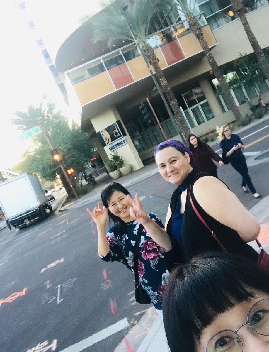 youngjuLee11's tweet photo. #startalk19! We are in Arizona for Startalk Fall conference. Ms. Johnston is studying and I am taking selfie😆😆😆We are excited for Startalk 2020! Yeah~~~~
⁦@fcpsnews⁩ ⁦⁦@FairfaxHighRebs⁩ @fairfax academy https://t.co/ZPA0l56o4p