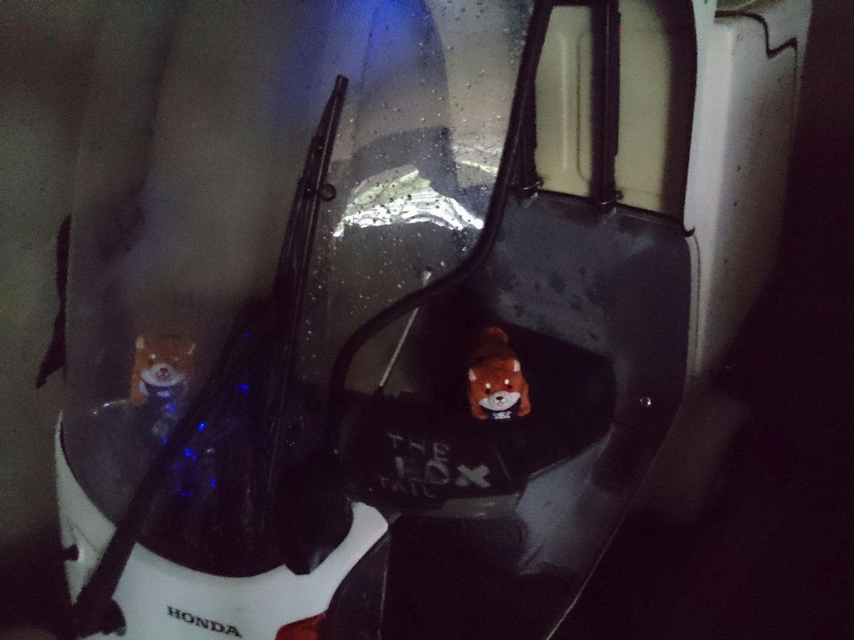 守り神置いてきました笑 #台風19号